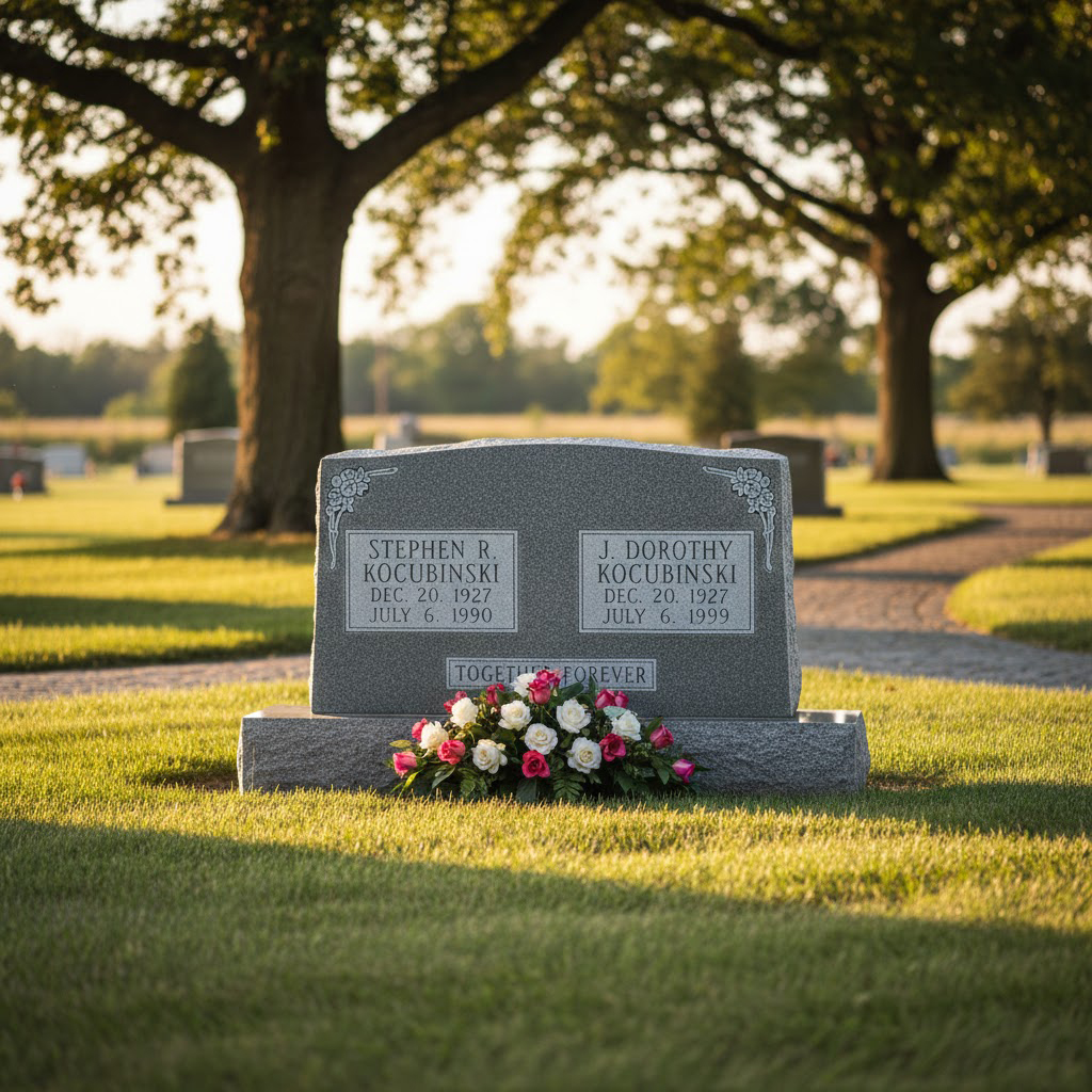 Double Upright Monument